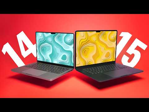 HALF MEASURE? 14” M3 MacBook Pro vs 15” M2 MacBook Air