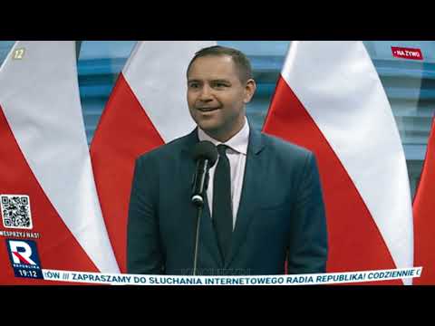 KAMPANIA WYBORCZA OFICJALNIE STARTUJE KAROL NAWROCKI PRZESTAWIA W TLE TRZASKOWSKI ZDARTA PŁYTA