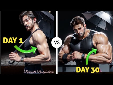 Bulging Beast Mode: Grow Monster Arms in 30 Days!