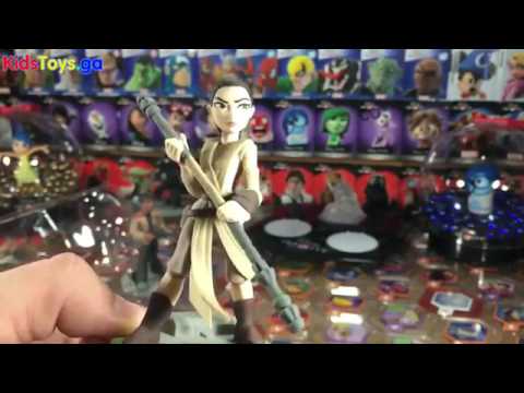 Playing Lego - Rey Finn - The Force Awakens Playset Unboxing - Disney Infinity 3 0- Hot Toys Of