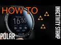 How To Disable Inactivity Alert On Polar Grit X Pro