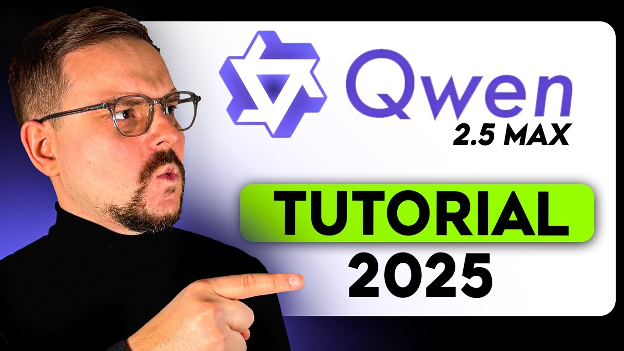 Qwen 2.5 Max Tutorial - 2025 (Beginner Guide) How to use Qwen AI | Qwen AI Tutorial