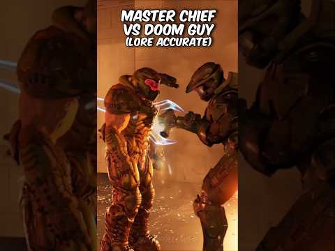 Master Chief VS Doom Slayer (lore accurate)