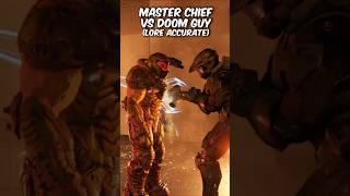 Master Chief VS Doom Slayer (lore accurate)