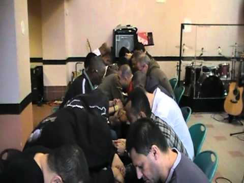 Holy Spirit Invasion—Men Prophecy Over Each Other Video 3- 11/30/2010