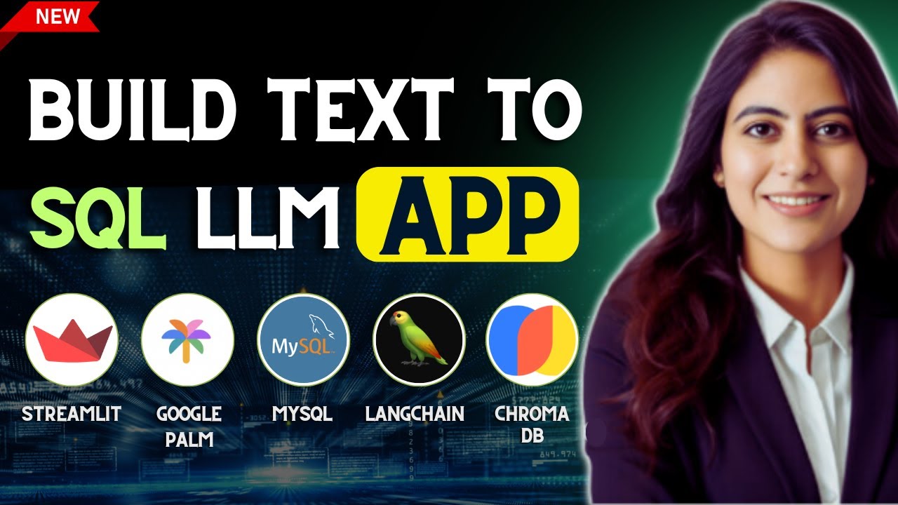 End To End Text To SQL LLM App with MYSQL , SteamLit & LangChain using Google Palm