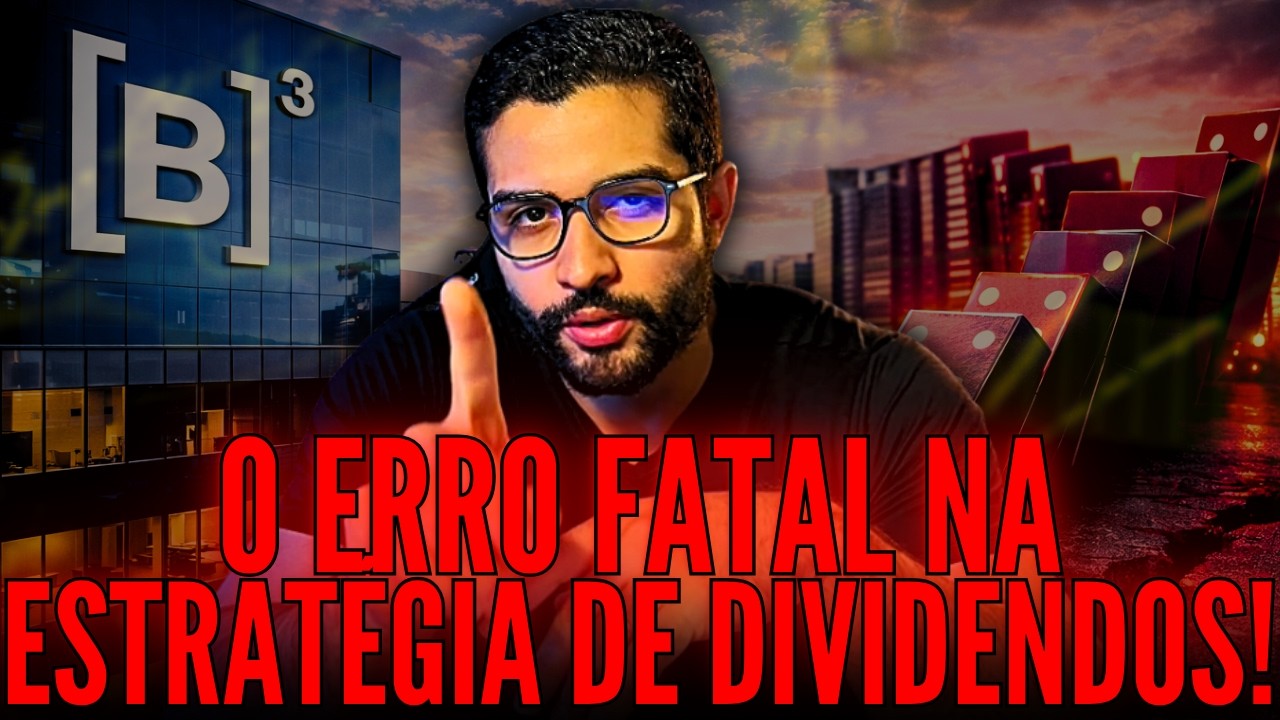 ESTE ERRO PODERÁ DESTRUIR SEU PATRIMÔNIO AO INVESTIR EM AÇÕES DE DIVIDENDOS