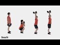 The Dumbbell Hang Clean and Push Jerk
