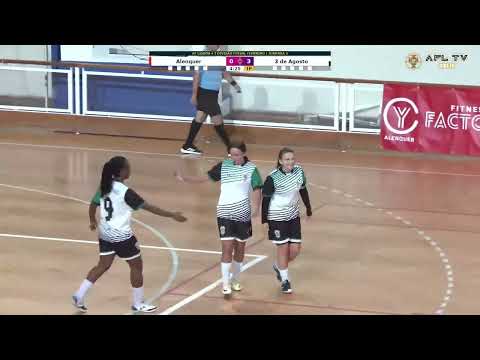 Resumo - Alenquer Real x SM 3 d'Agosto - Campeonato Futsal Feminino - Jornada 5