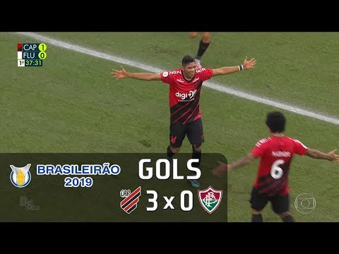 Athletico Paranaense 3 x 0 Fluminense - Brasileirão 2019