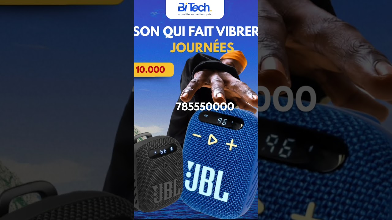 JBL enceinte Bluetooth portable avec poignée design video thumbnail