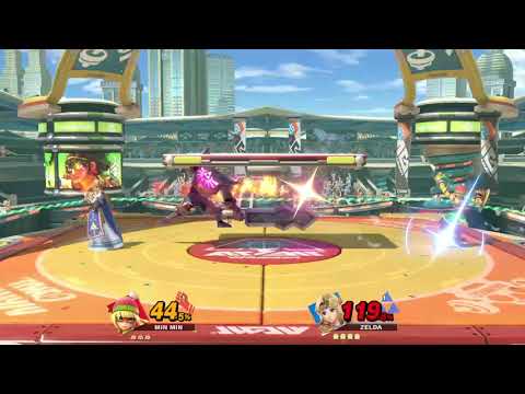 Ectro, Min Min (Vs. Zelda "Holly"), Smash Mode, 06/29/2020