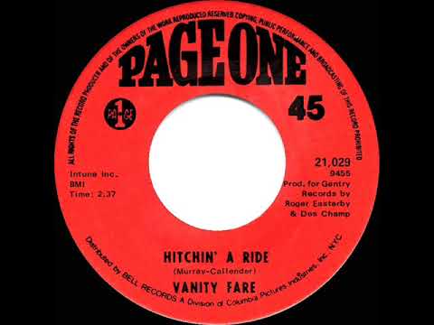 1970 HITS ARCHIVE: Hitchin’ A Ride - Vanity Fare (mono 45)