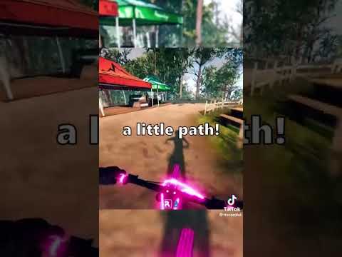 Secret Bike Park in Descenders! 😱 #gaming #descenders #shorts