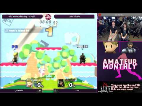 Quindelin (Lucas, Bowser) vs LSD (Snake) - ASH Amateur Monthly #2 PM Loser's Finals