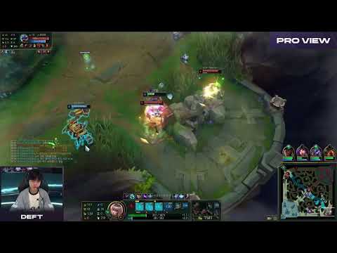 Deft Pro View | KDF vs DK | 2023 LCK Summer Week 8 Day 3