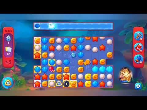 Fishdom, 10475 level,no Booster - 10475 уровень, прохождение без бустеров.