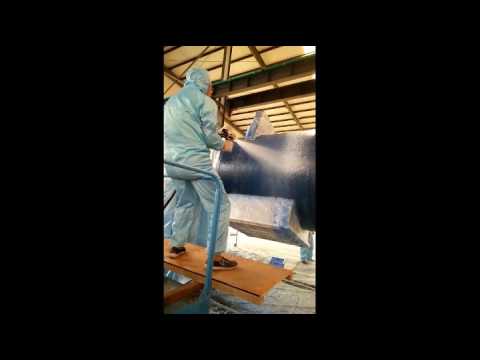 fiberglass spray chopper machine gun