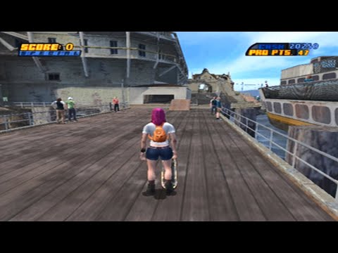 Let's Play Tony Hawk's Pro Skater 4 [PS2] Part 7- Alcatraz Cash