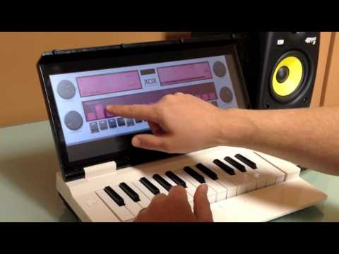 Video of Retronyms' Drum Deranger for Miselu (Early Demo)