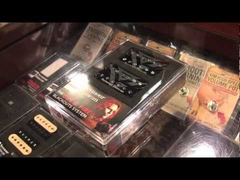 Sweetwater at Winter NAMM 2012 - Seymour Duncan Gus G. Fire Blackouts System Overview