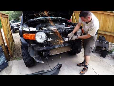FJ CRUISER WARRIOR BUMPER INSTALL