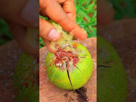 🤤 Sweet lime Masala #village #sweet #lime #shorts #traditional #fruit #food #mouthwatering #mosambi