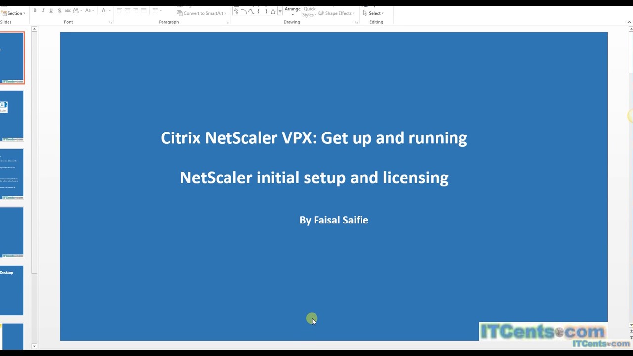 6-Citrix NetScaler VPX Series: Initial Configuration and licensing