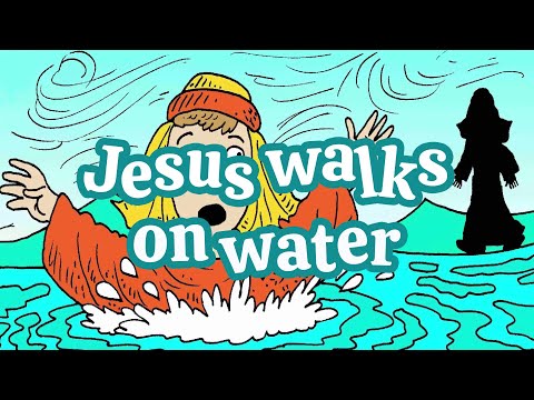 Jesus Walks on Water | Christian Songs For Kids