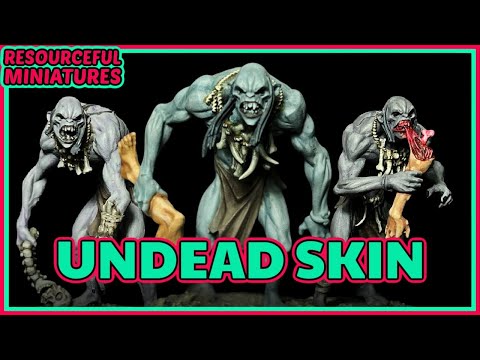 How to PAINT Vampiric/Undead Skin the EASY WAY