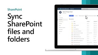 Getting started with SharePoint - Sync your SharePoint files