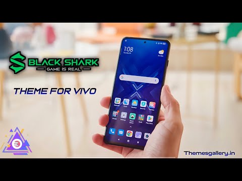 Xiaomi black shark 4 theme for vivo and iQOO device