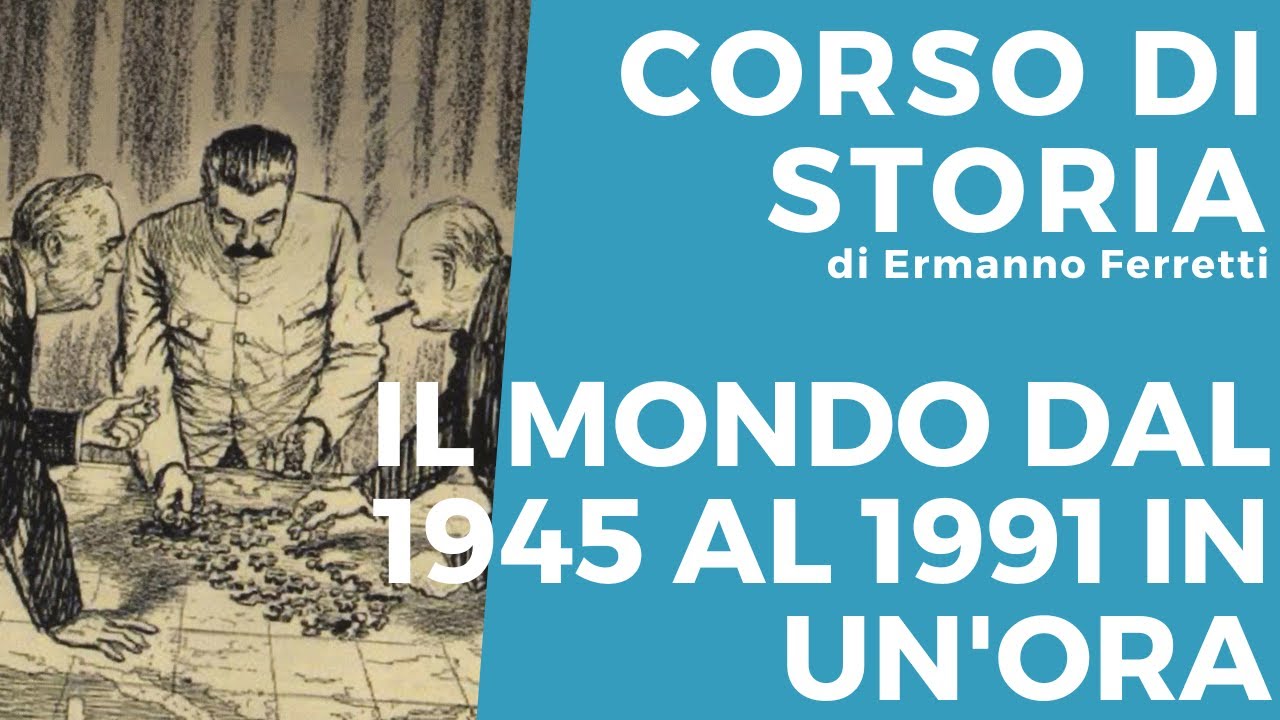 Tutta la Guerra Fredda e la decolonizzazione in un'ora