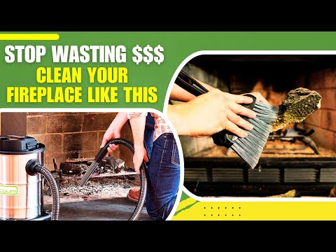 The BEST Way to Clean A Gas Fireplace - Easy & Safe 🔥😱