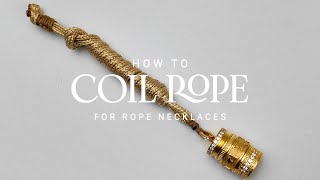 Download lagu How to Coil Rope Necklaces | Chip Lee Jewellery mp3 Download lagu How to Coil Rope Necklaces | Chip Lee Jewellery mp3