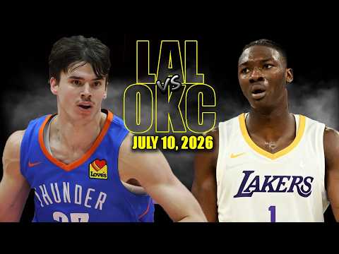 Los Angeles Lakers vs Oklahoma City Thunder Full Game Highlights - July 10, 2026 | NBA Summer League