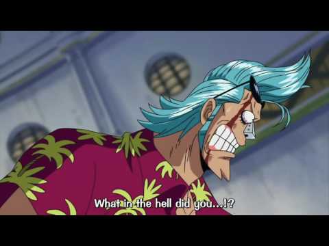 Luffy uses Gear Second for the 2nd Time, vs Lucci, saves Franky [HD]