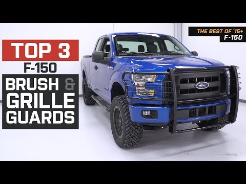 The 3 Best F-150 Brush and Grille Guards For 2015+ Ford F-150