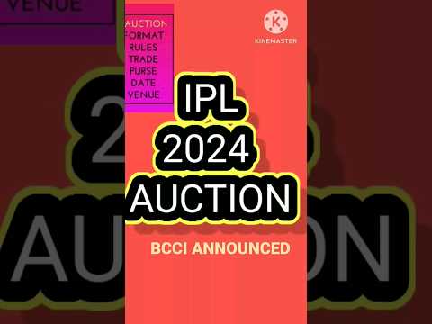 #Ipl 2024 auction #date, venue, rules, purse, trade, format #ipl2024 #cricket fan club #