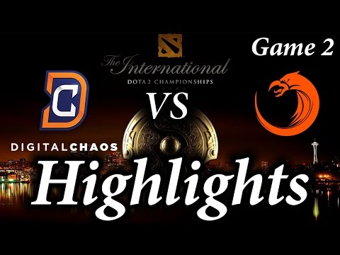 TI6 Digital Chaos vs TNC Pro Team Game 2 Highlights The International 2016