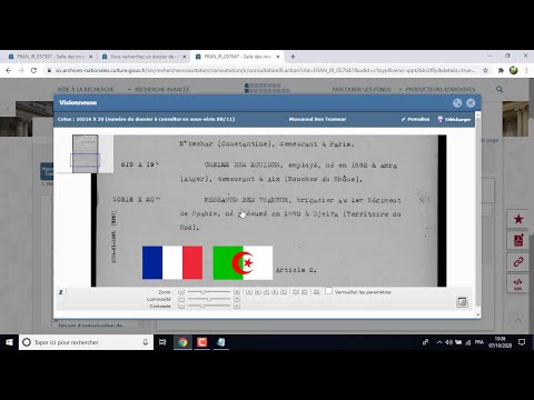 Comment effectuer une recherche sur le décret de naturalisation de votre ascendant