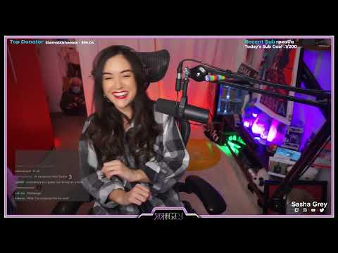 Sasha Grey VOD 13/January/2023 Just Chatting - Hades