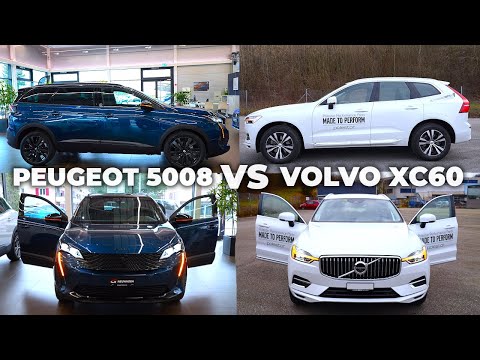 Volvo XC60 vs Peugeot 5008 2021