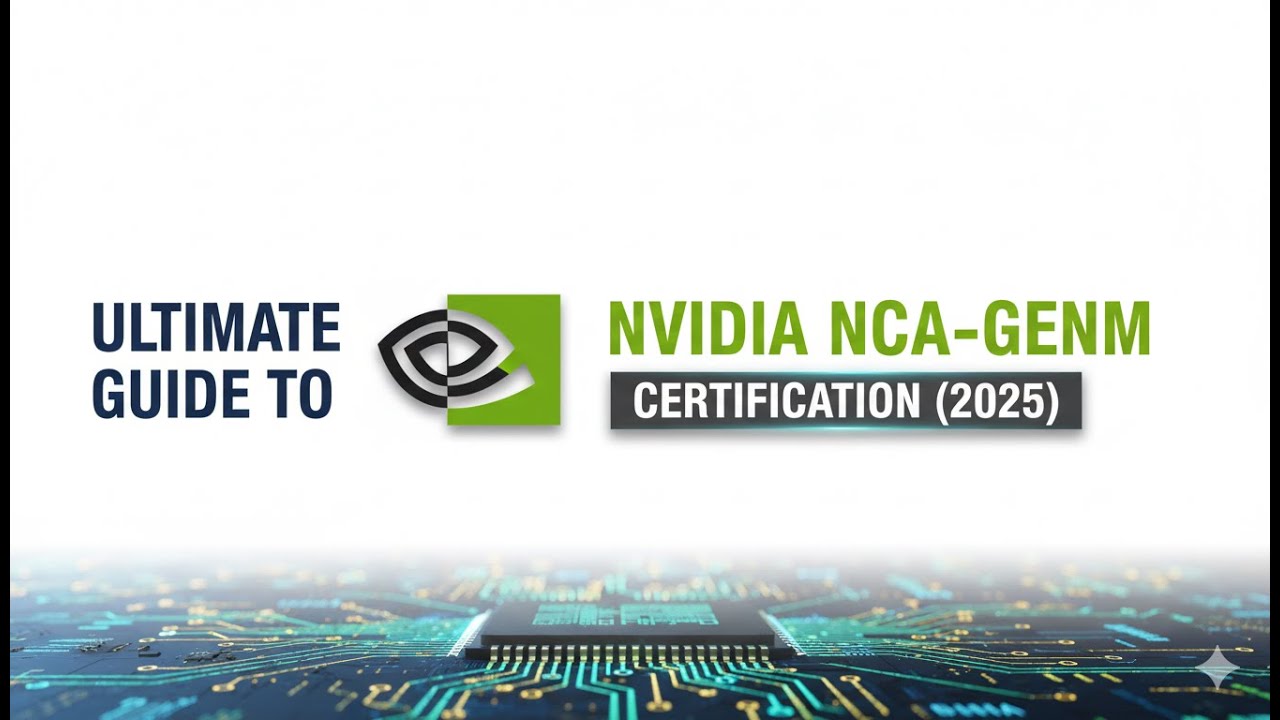Ultimate Guide to NVIDIA NCA-GENM Certification (2025) | Generative AI Multimodal Associate