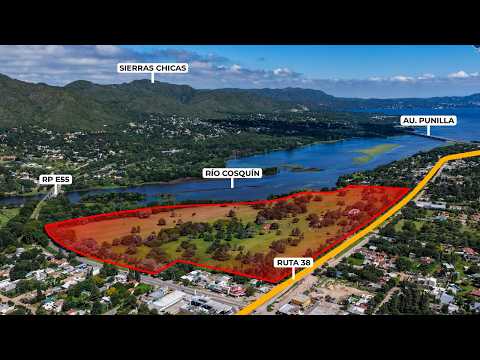 Terreno de 17 Hectáreas + Casa en Bialet Massé - Zona Cosquín - Córdoba