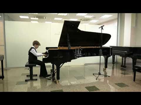Bach WTC e moll BMV855 Book1 Maxim Tereshchenko(11yo) Бах ХТК Прелюдия и фуга ми минор