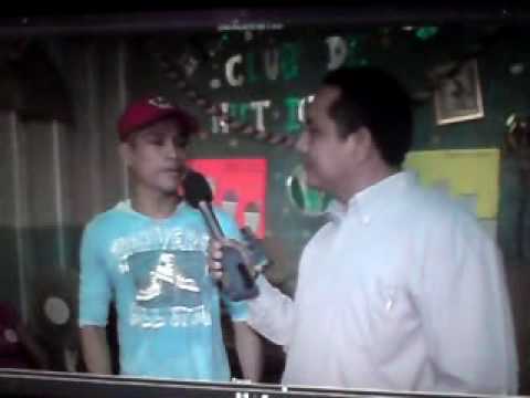 Danilo Parajon y el Campeon Juan Palacios
