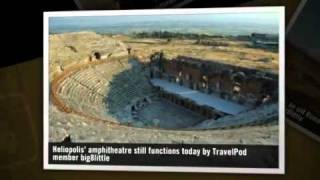 preview picture of video 'Travertines and Heliopolis Big8little's photos around Pammukale, Turkey (heliopolis turquia)'