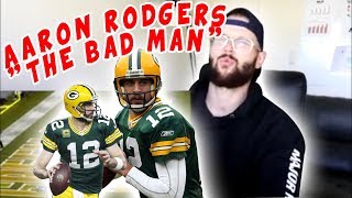 Rugby Player Reacts to AARON RODGERS "The Bad Man" NFL YouTube Video