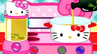 Hello Kitty Lunchbox Kids Games with Toy Blender | Baby Learn Cooking Yummy Food in Kitchen